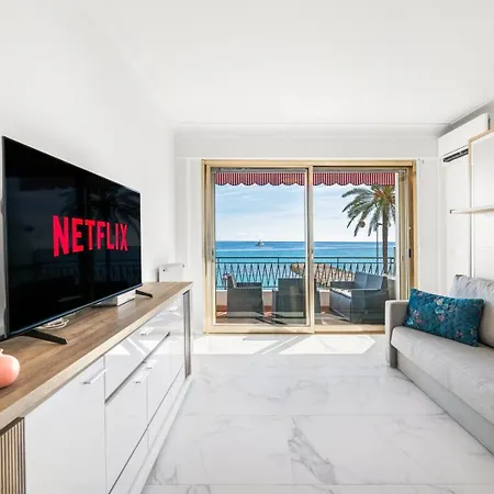 Lägenhet Le Coq Eden - Parking - Ac - Sea View - Wifi